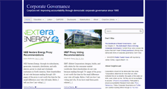 Desktop Screenshot of corpgov.net